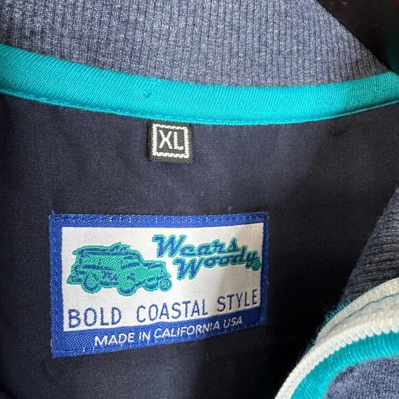 Wears Woody Men's Full Zip Vest Pockets Preppy Performance Coastal Size XL - Picture 6 of 13